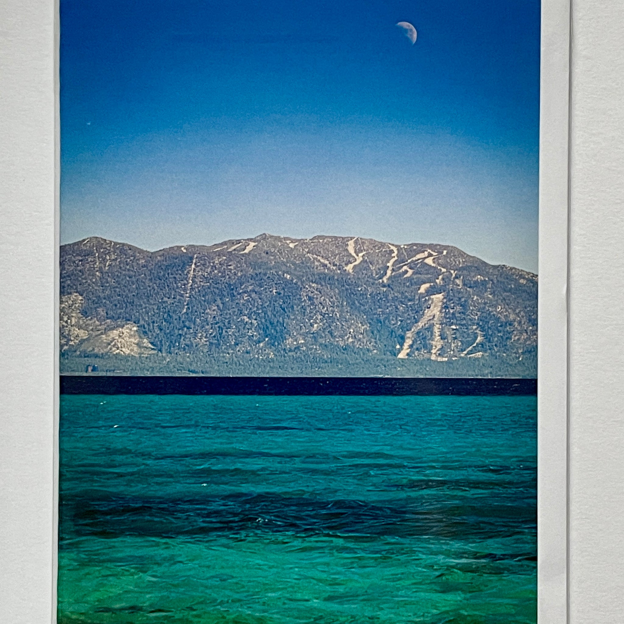 Lake Tahoe Blue Notecard